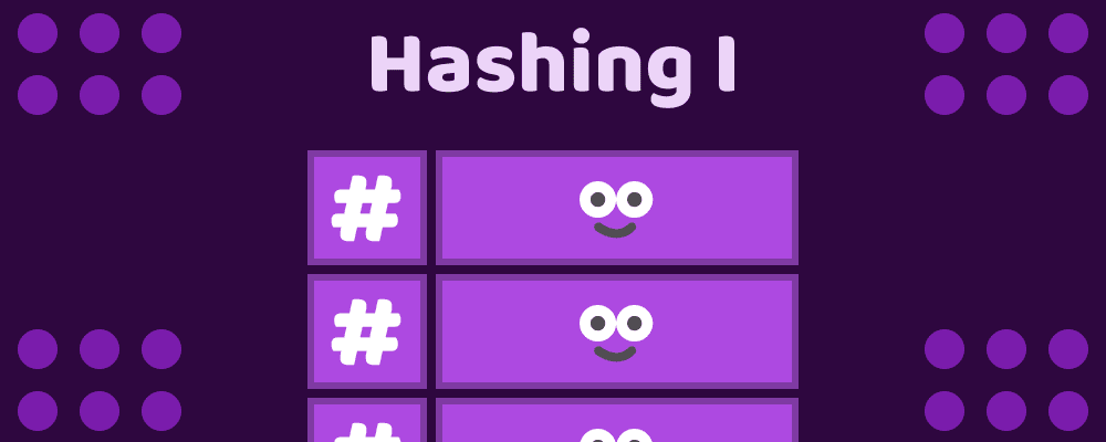 Hashing I